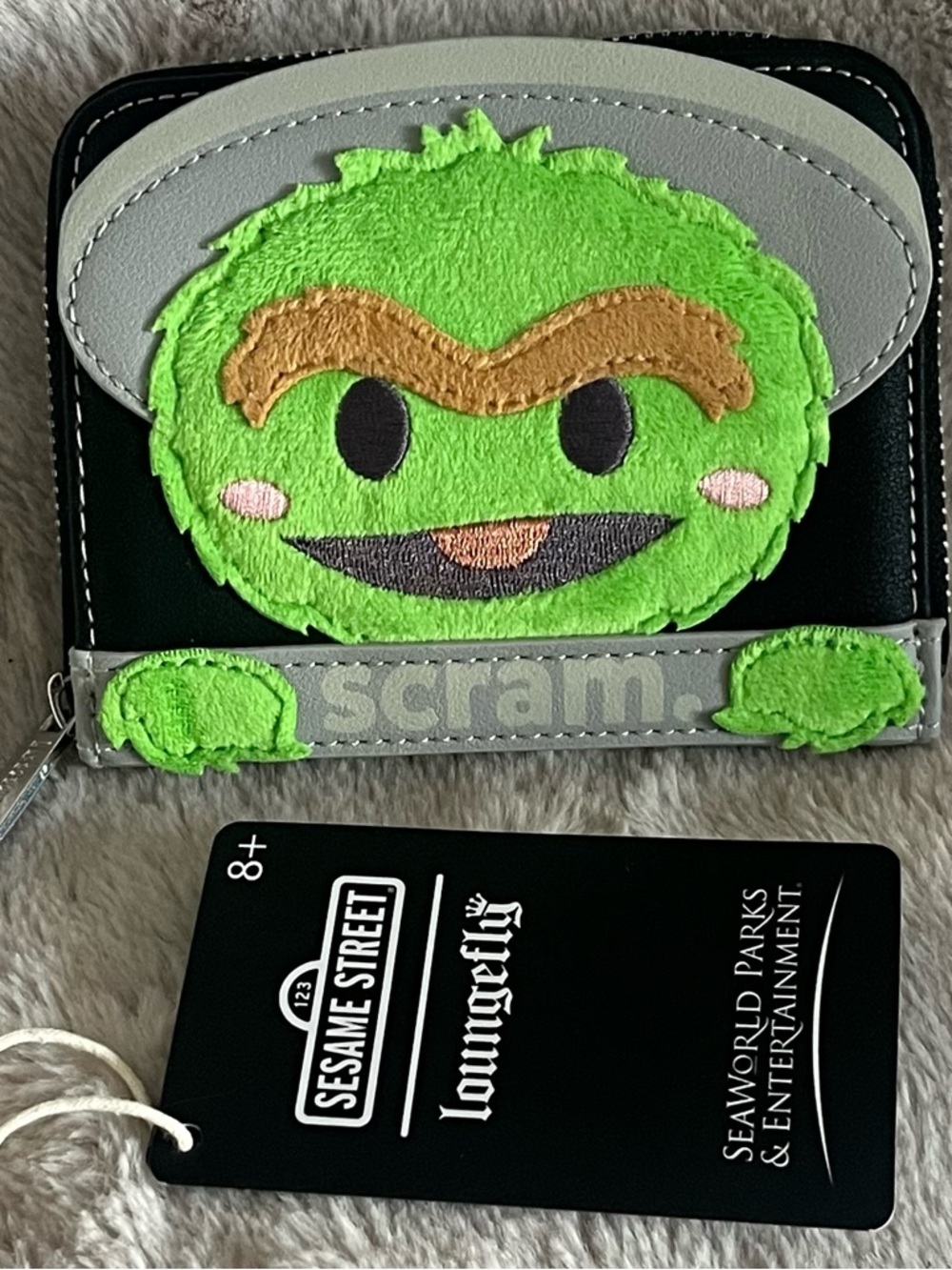 Sesame Street Loungefly Oscar the Grouch Wallet